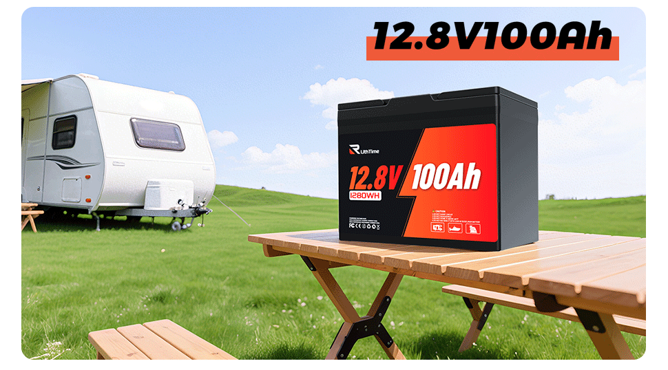12.8V 100Ah LiFePO4 Marine & RV Battery: The Ultimate Off-Grid Power Solution