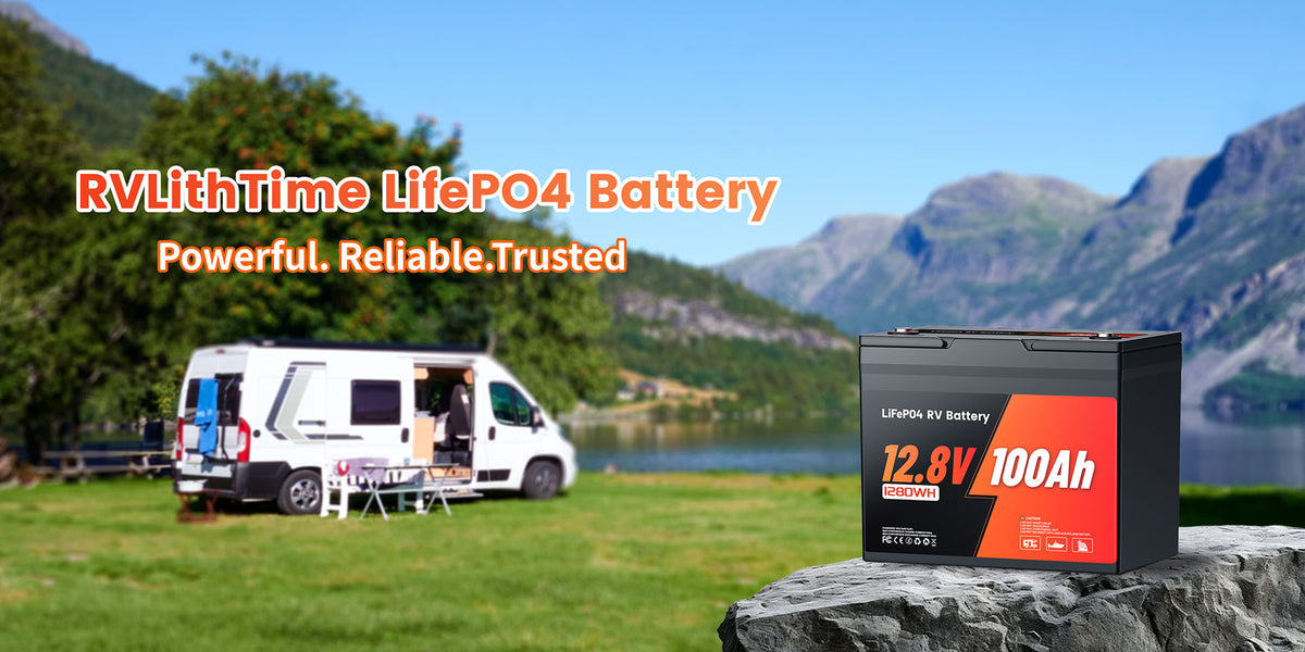 12.8V 100AH LiFePO4 battery for RV