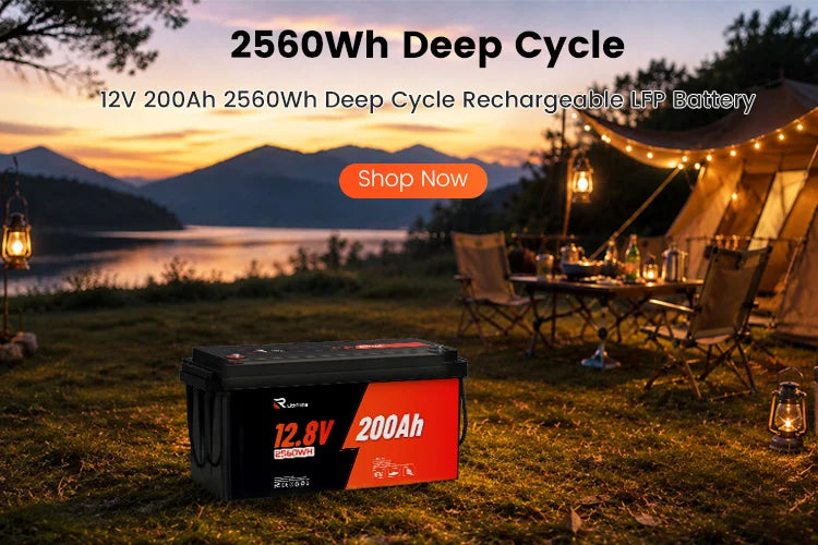 12.8V 200Ah LiFePO4 Battery