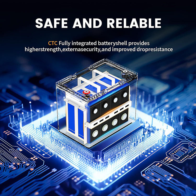 12V 100AH Lithium Battery SAFE AND RELABLE
