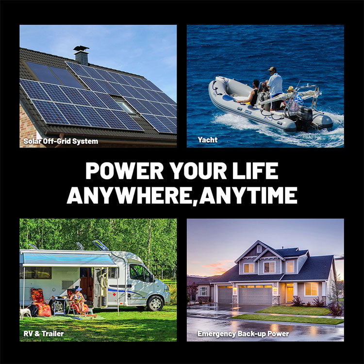 12V 300AH RV Battery Application